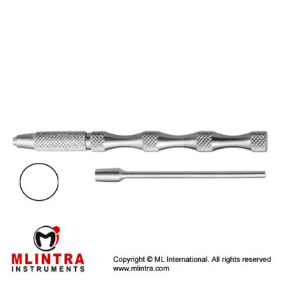 Dermal Punch Stainless Steel, 5.5 cm - 2 1/4" Diameter 8.0 mm Ø Dermal Punch Stainless Steel, 5.5 cm - 2 1/4" Diameter 8.0 mm Ø
